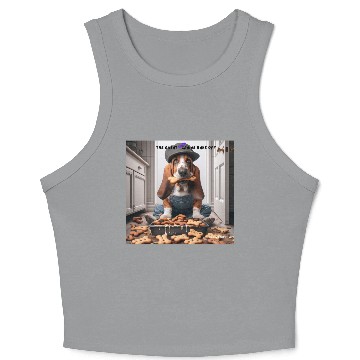 Discover Cool fun pet animal Crop Tank Top