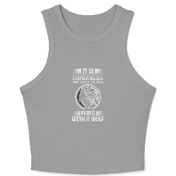 Discover Wolf Pack Wolfhound Wild Crop Tank Top