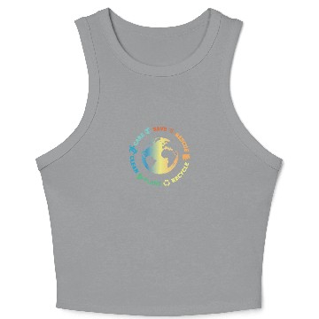 Discover Environmental protection nature conservation Ocean Crop Tank Top