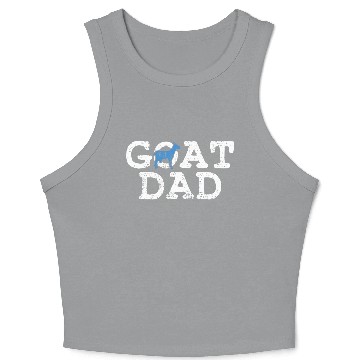 Discover Goat Dad Fathers Day Farmer Gift Crop Tank Top