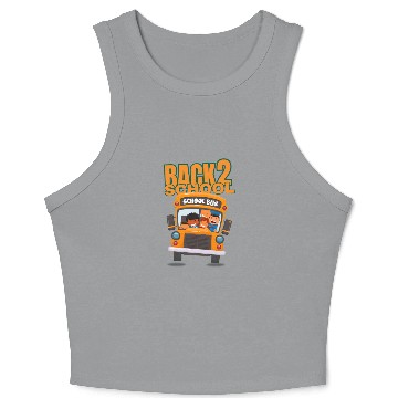 Discover Back to School Fun! Crop Tank Top