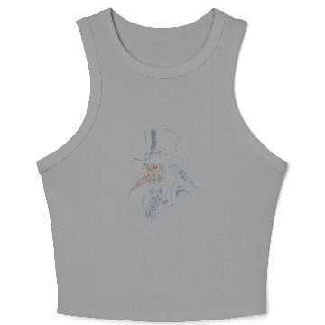 Discover Plague Doctor Crop Tank Top