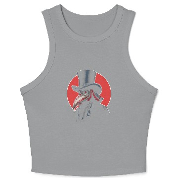 Discover Plague Doctor Crop Tank Top