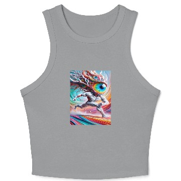 Discover The Hunter Eye Going To Devil Fighting Crop Tank Top