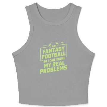 Discover FUNNY FANTASY FOOTBALL Crop Tank Top
