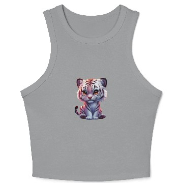 Discover Baby Tiger Crop Tank Top