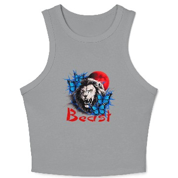 Discover beast Crop Tank Top