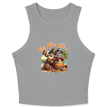 Discover Pirate Rum Crop Tank Top