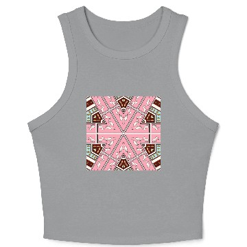 Discover eyes on nature mandala Crop Tank Top