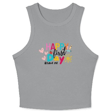 Discover Back to school 1 Crop Tank Top
