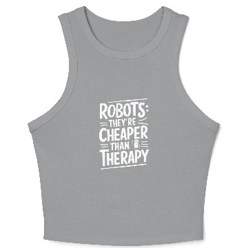 Discover Robotics AI Automation Machine Learning Crop Tank Top