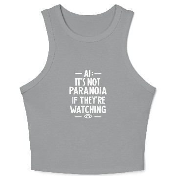 Discover Robotics AI Automation Machine Learning Crop Tank Top