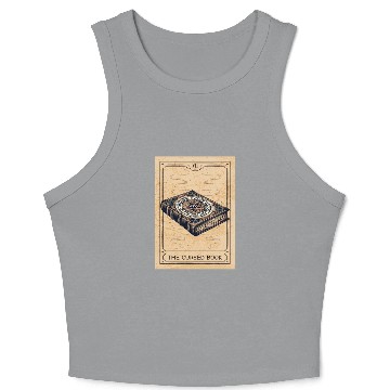 Discover Magic - Black Magic - Magic Book Black Magic Book Crop Tank Top