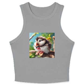 Discover The atlantic puffer-hamster Crop Tank Top
