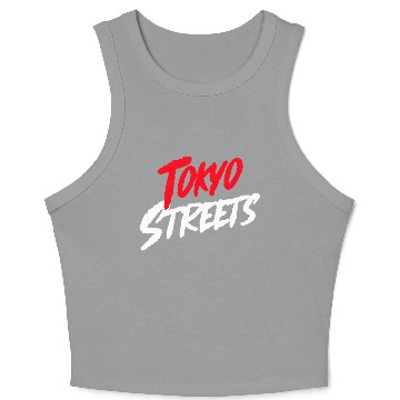 Discover Tokyo Streets Crop Tank Top