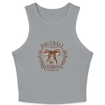 Discover Game Day Crop Tank Top