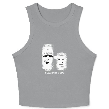 Discover Sleaford Mods Punk Rock Design Crop Tank Top