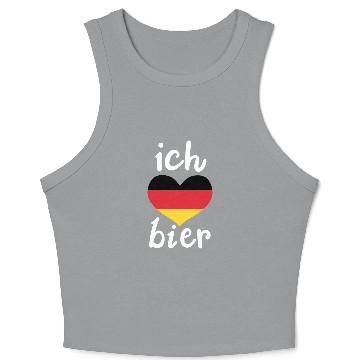 Discover Germany Germany Flag Crop Tank Top