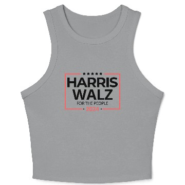 Discover Kamala Harris 2024 Crop Tank Top