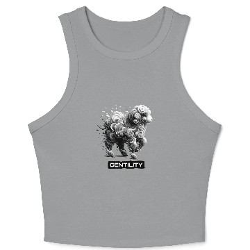 Discover Gentle Lamb: Embrace Gentility Crop Tank Top