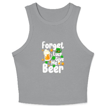 Discover Irish Pub Shamrock Travel Celtic Crop Tank Top