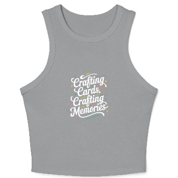 Discover Cardmaker Scrapbooking Cardmaking Kits for Adults Crop Tank Top