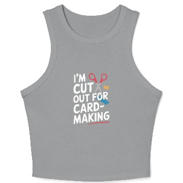 Discover Cardmaker Scrapbooking Cardmaking Kits for Adults Crop Tank Top