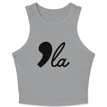Discover Comma La Kamala Harris Election 2024 Crop Tank Top