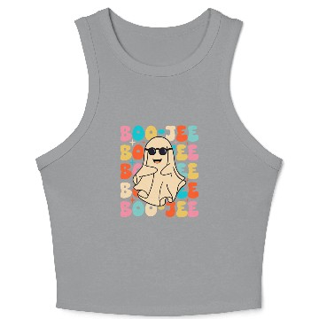 Discover Funny Halloween Boo-jee Crop Tank Top