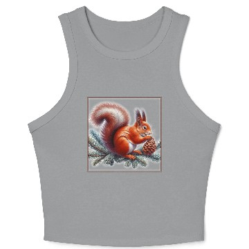 Discover Most Cute And Fluffy Animals Crop Tank Top
