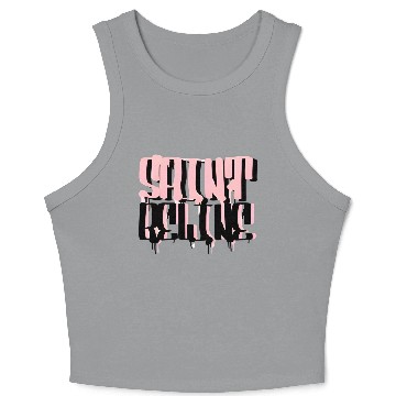 Discover Saint Beline Oversized Crop Tank Top