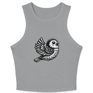 Discover Majestic Freedom Sparrow Crop Tank Top