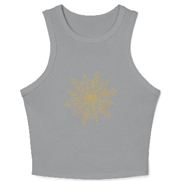 Discover A mandala design that is harmoniously crafted and Crop Tank Top