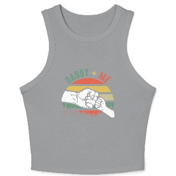 Discover Love Daddy and Me Crop Tank Top