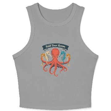 Discover Hold Your Horses Crop Tank Top