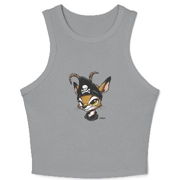 Discover Gazelle Pirate Crop Tank Top