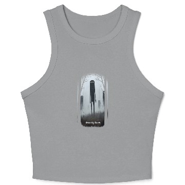 Discover Ghostly Earth Crop Tank Top