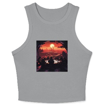 Discover A Group of Rebels Crop Tank Top