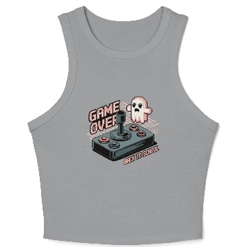Discover Game over back to school Crop Tank Top