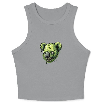 Discover Zombie Koala Crop Tank Top