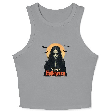 Discover Enchanting Vampire Witch Crop Tank Top