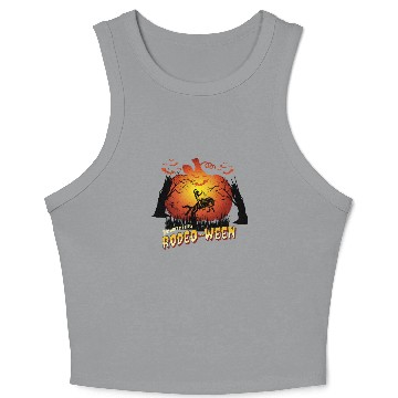 Discover This ain't my first Rodeo-ween Crop Tank Top
