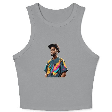 Discover Base XL Streetwear Crop Tank Top