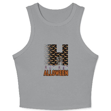 Discover Happy Halloween 2025 Crop Tank Top