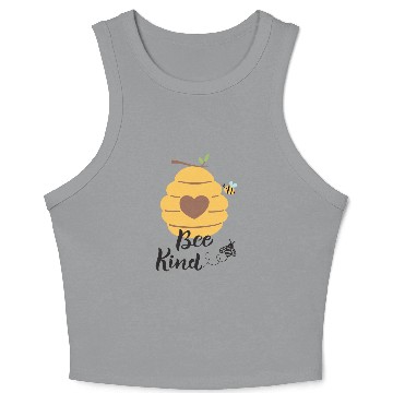 Discover Bee Honey Crop Tank Top