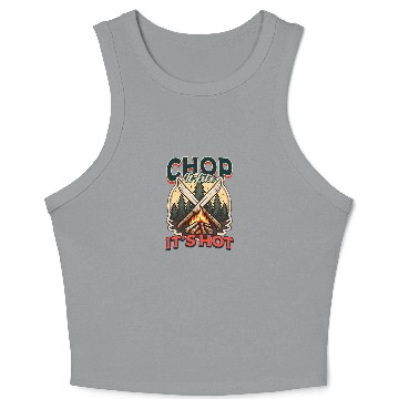 Discover Camp Chef Chop It Like It’S Hot Crop Tank Top