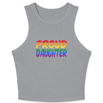Discover Just be yourself! (Proud Daughter) Crop Tank Top