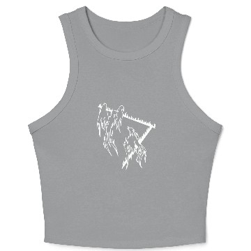 Discover Phoenix bird Crop Tank Top