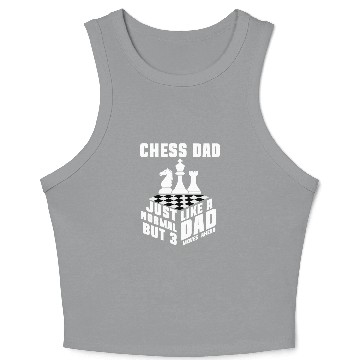 Discover Cool Chess Player Art 8 Crop Tank Top