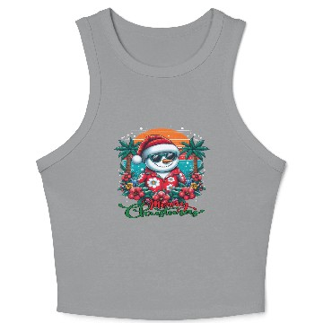 Discover christmas Crop Tank Top